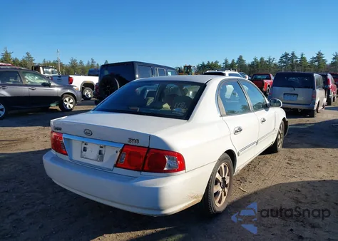 2006 Kia Optima Ex V6/Lx V6 from USA, damaged, VIN KNAGD128865461192